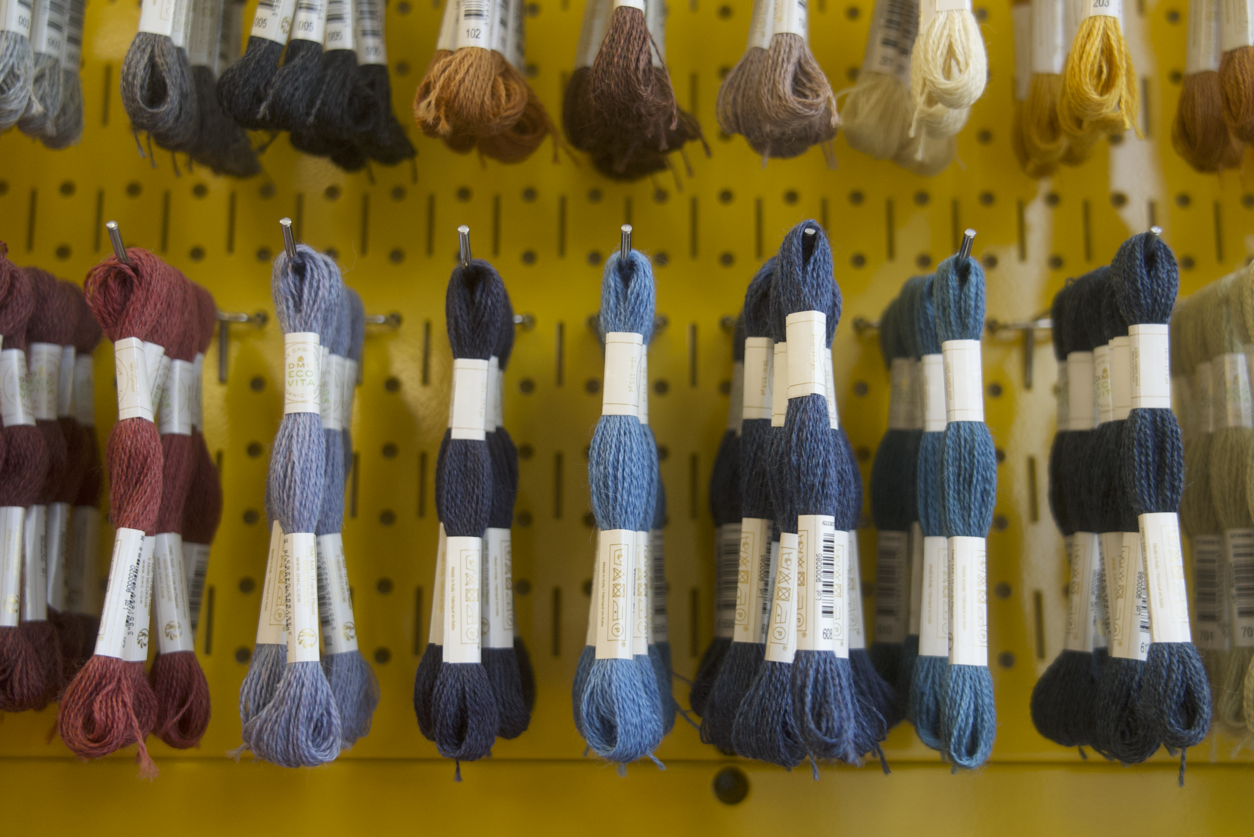 Yarn on the shelf