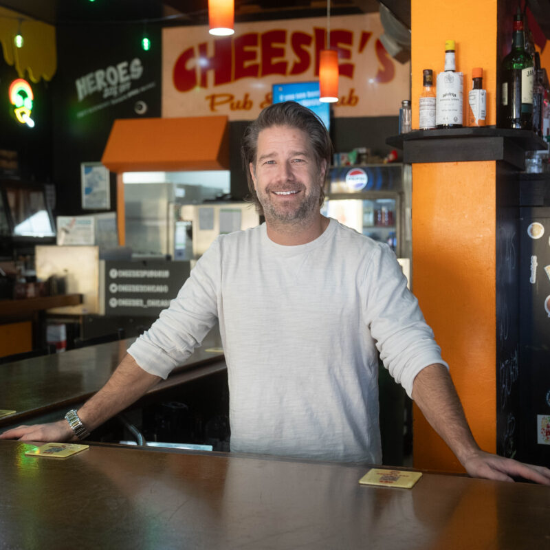 Owner Chris Johnston
